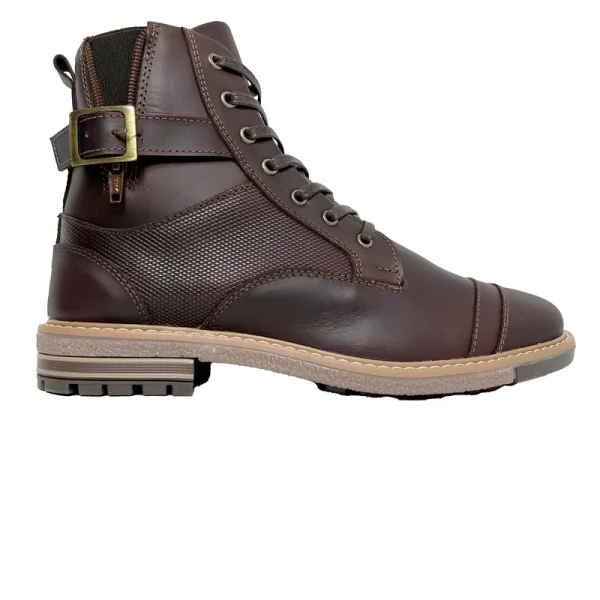 Zapatos D´katherin 1107 En Cuero Para Hombre